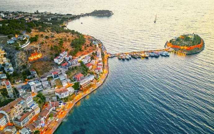 Kuşadası Kiralık Villa bölgesi villa kiralama